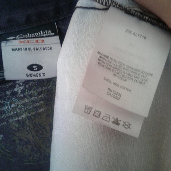 Columbia XCO Denim jacket muted purple S - Picture 2 of 8